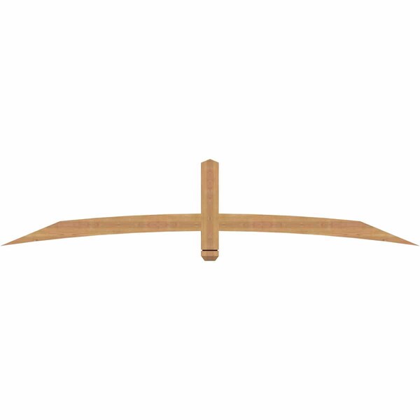 Ekena Millwork Bellingham Timber Gable Bracket, Western Red Cedar, 84"W x 17"H x 1 1/2"D x 3 1/2"F, 5/12 Pitch GBW084X17X0204BEL00SWR - main